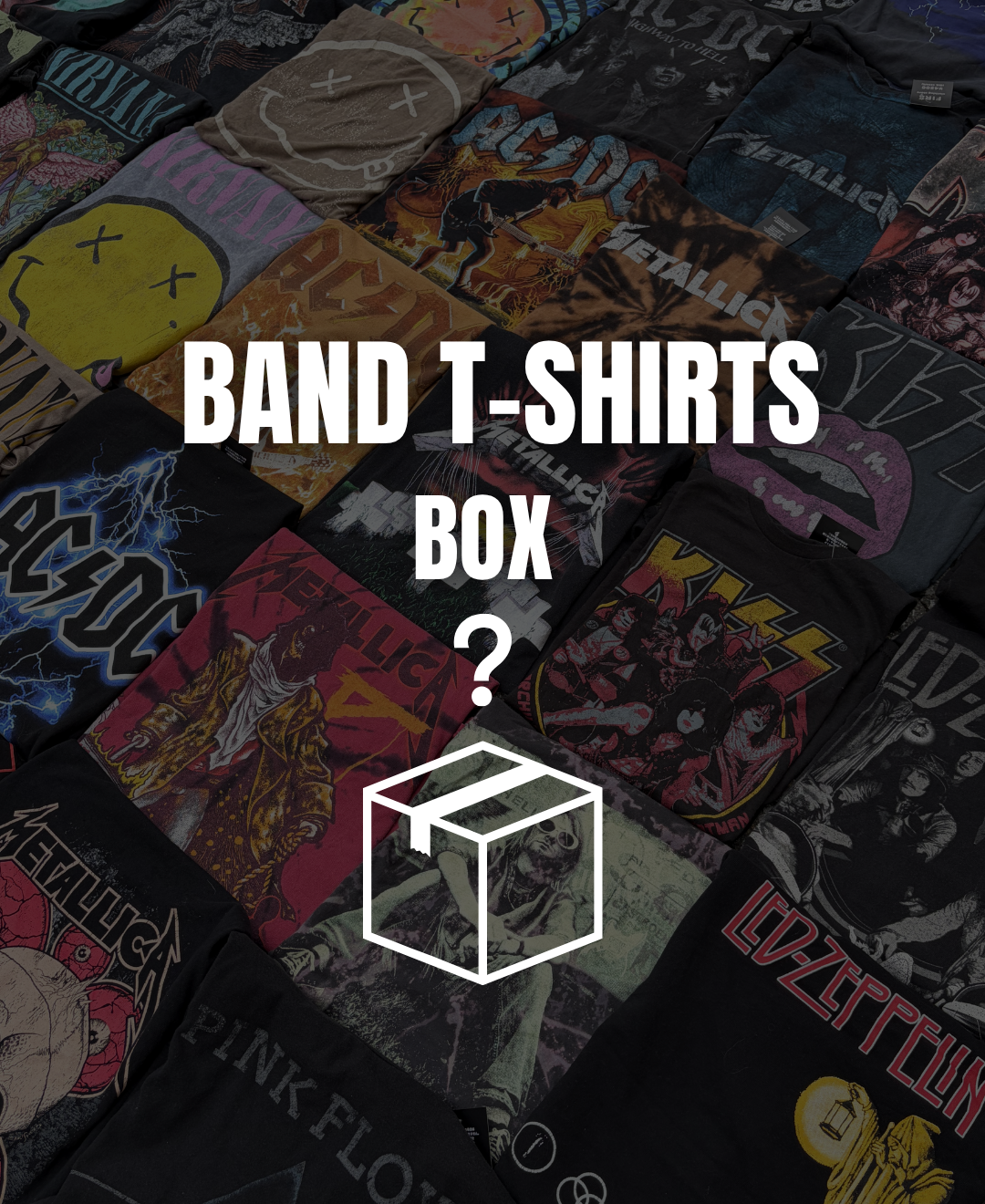 Band T-shirts box