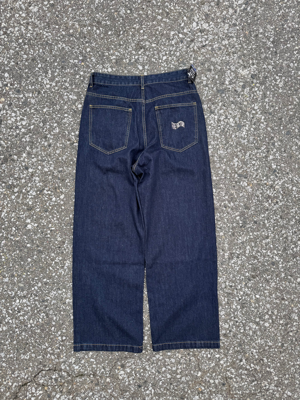 DOUBLE KNEE DENIM PANTS