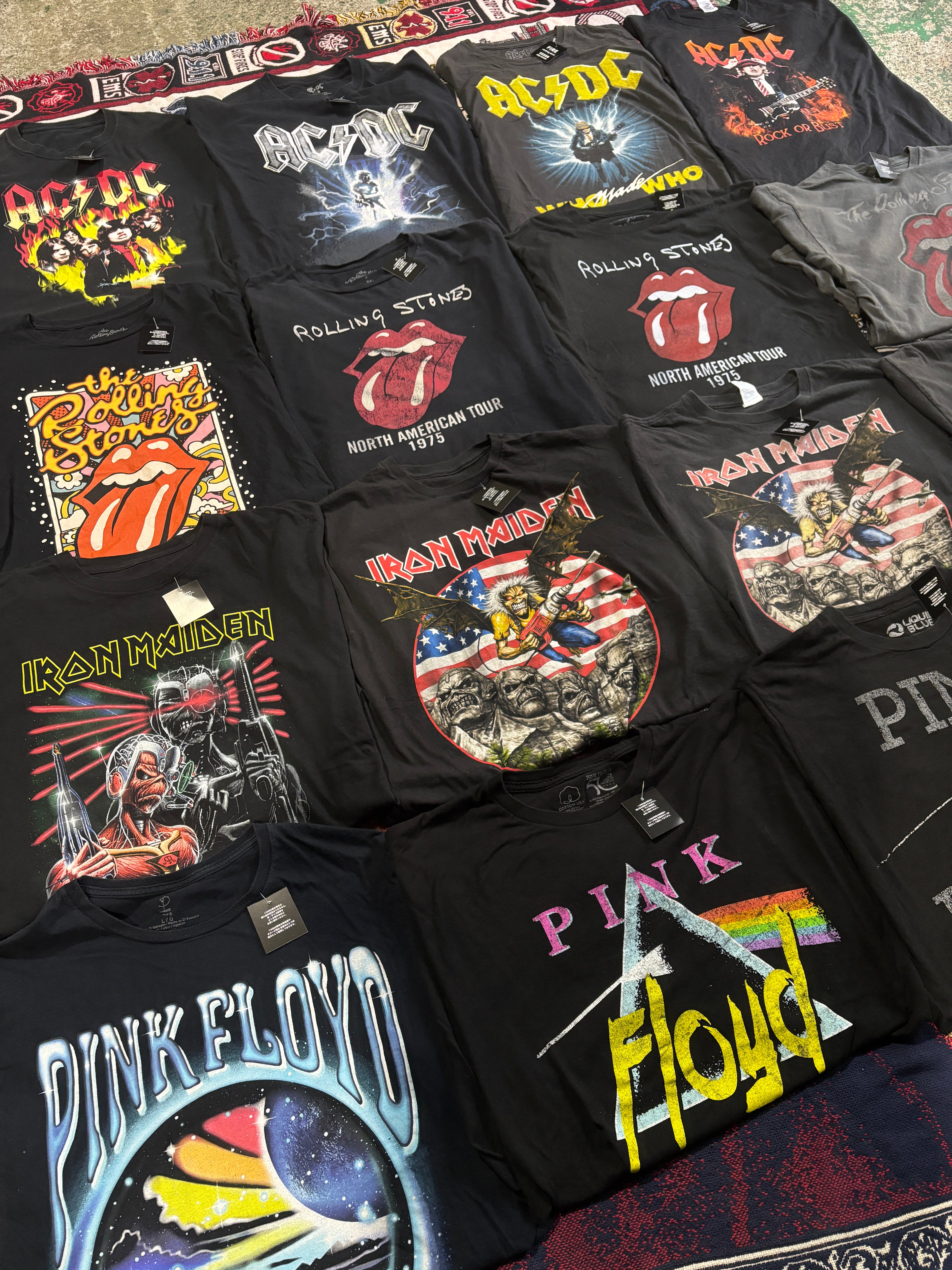 Band T-shirts box