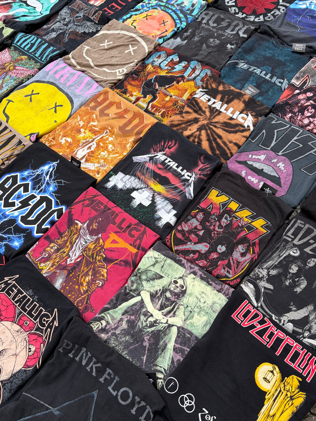 Band T-shirts box