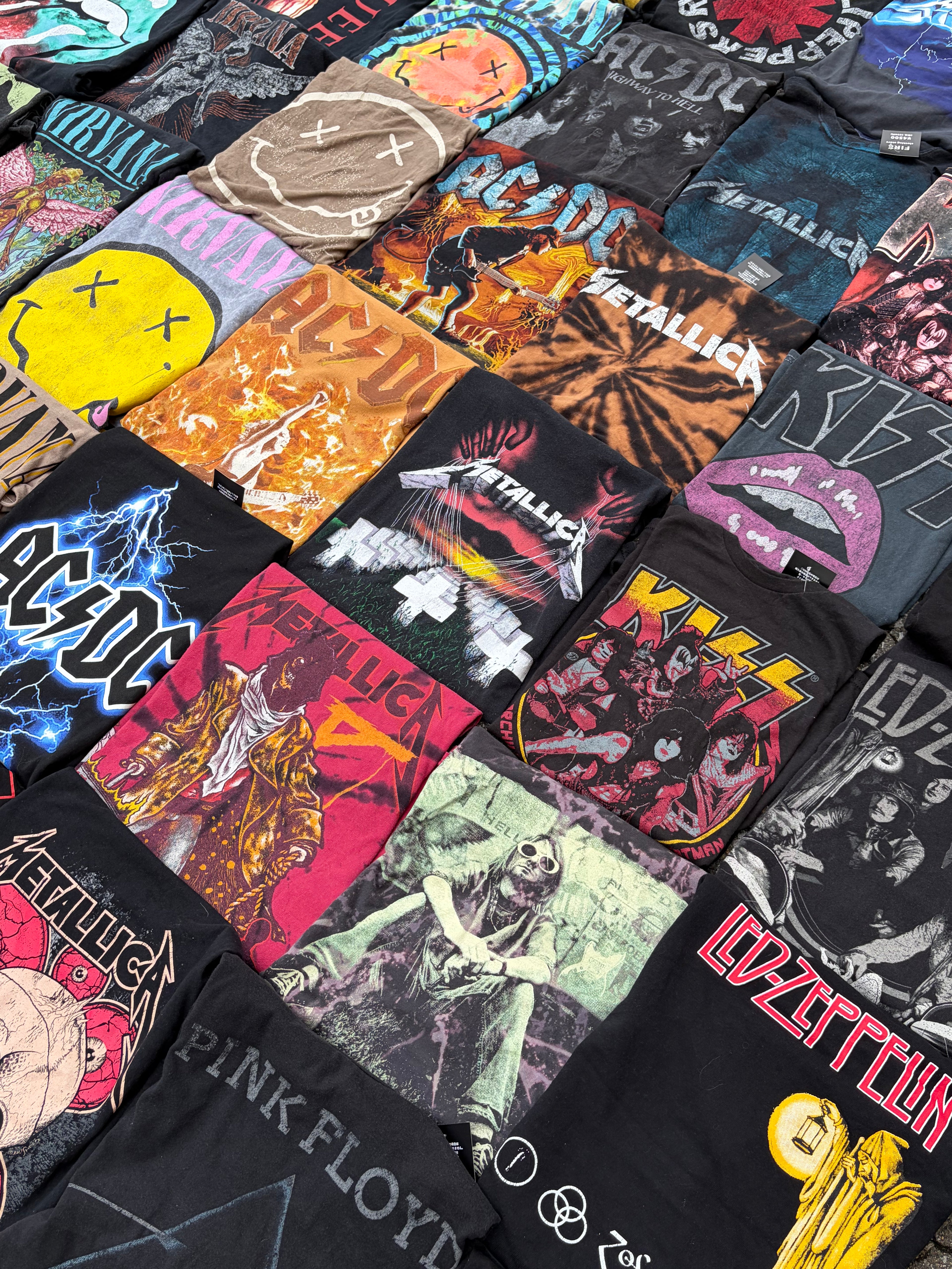 Band T-shirts box