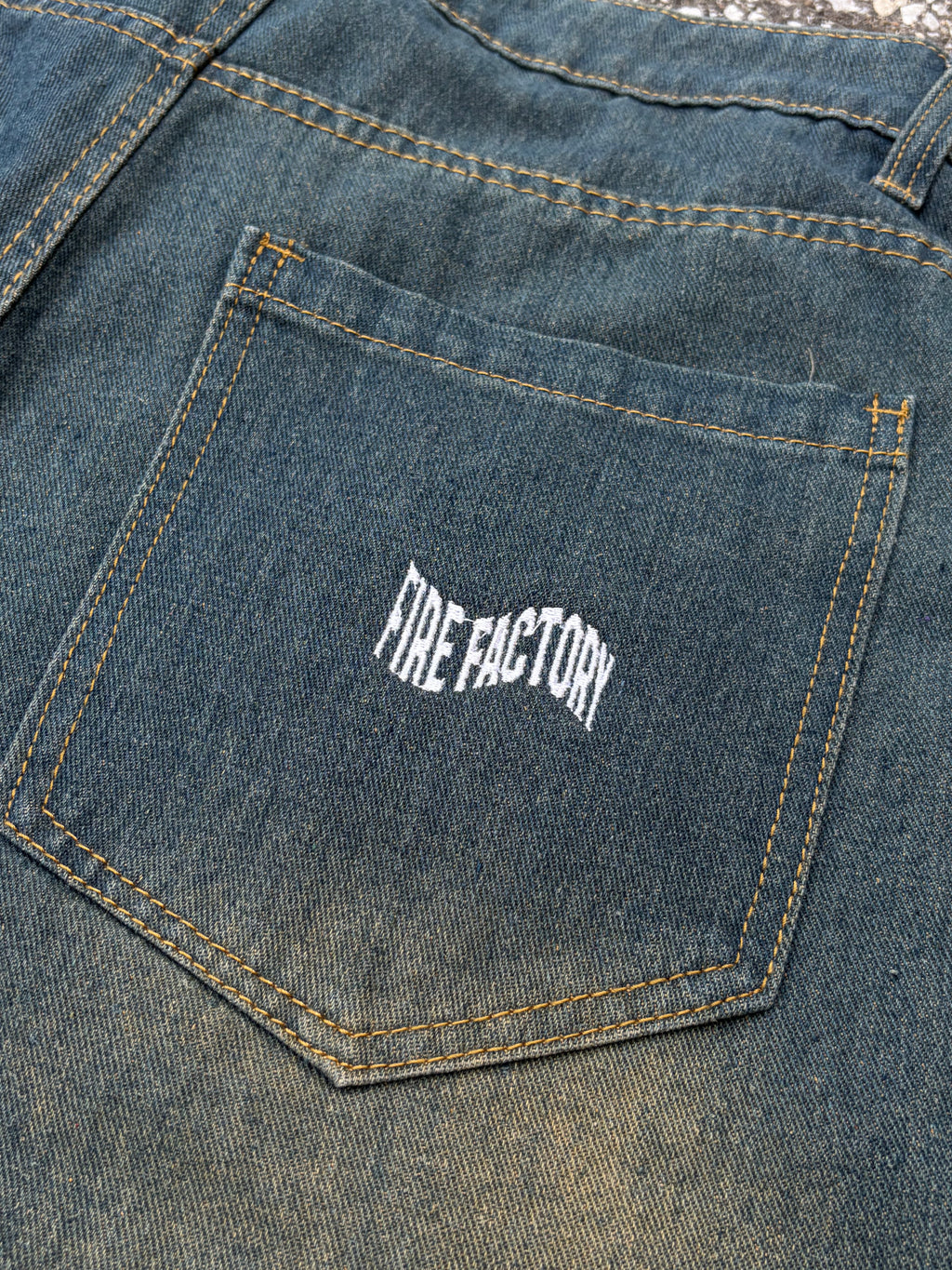 Denim shorts