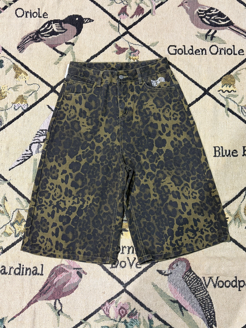 Leopard shorts