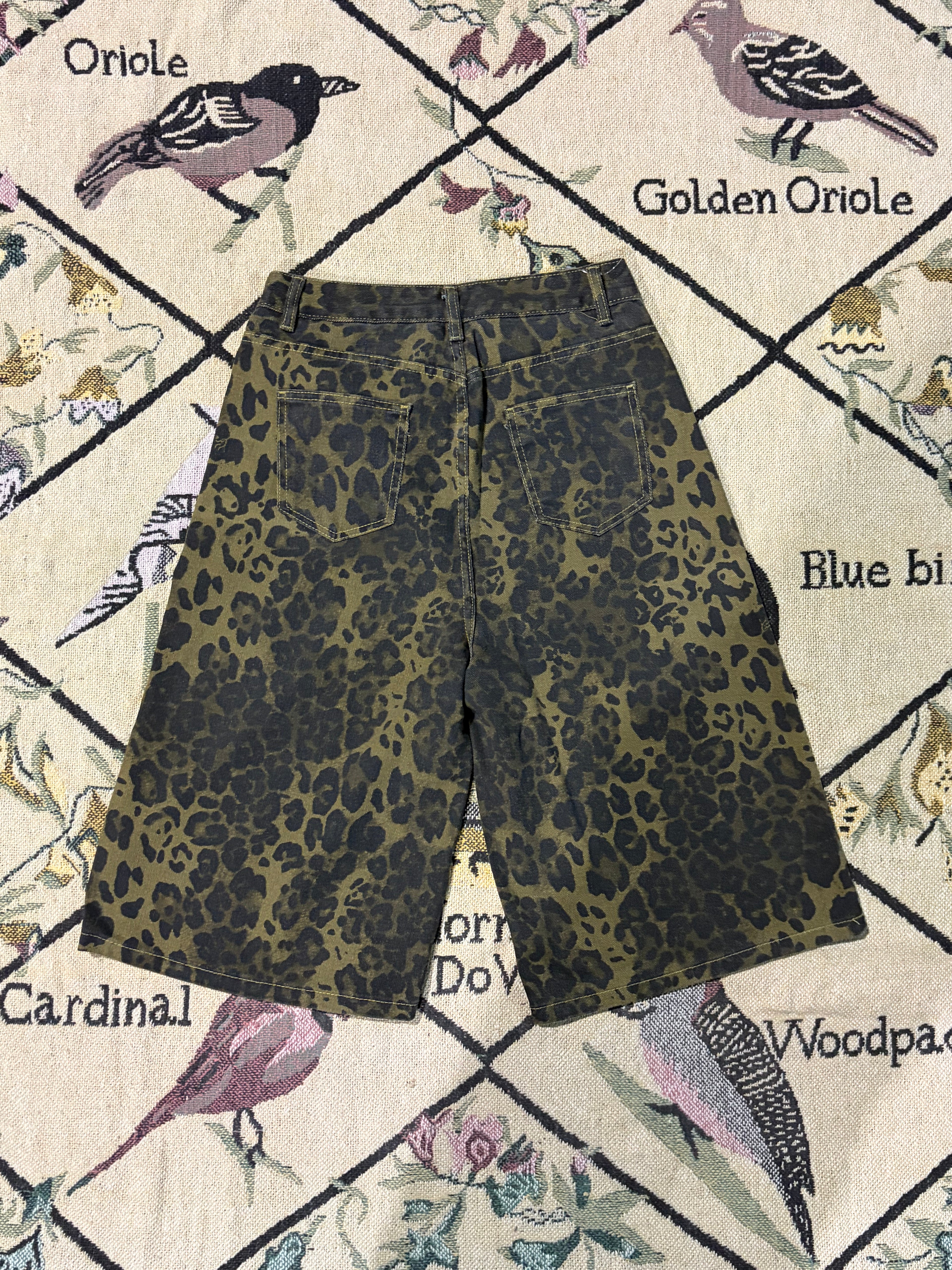 Leopard shorts