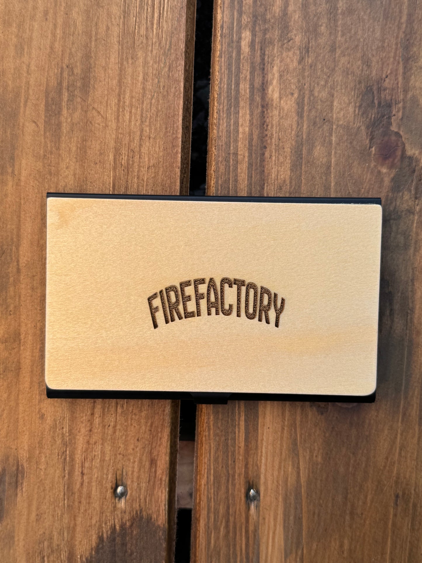 Wood Card case