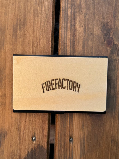 Wood Card case