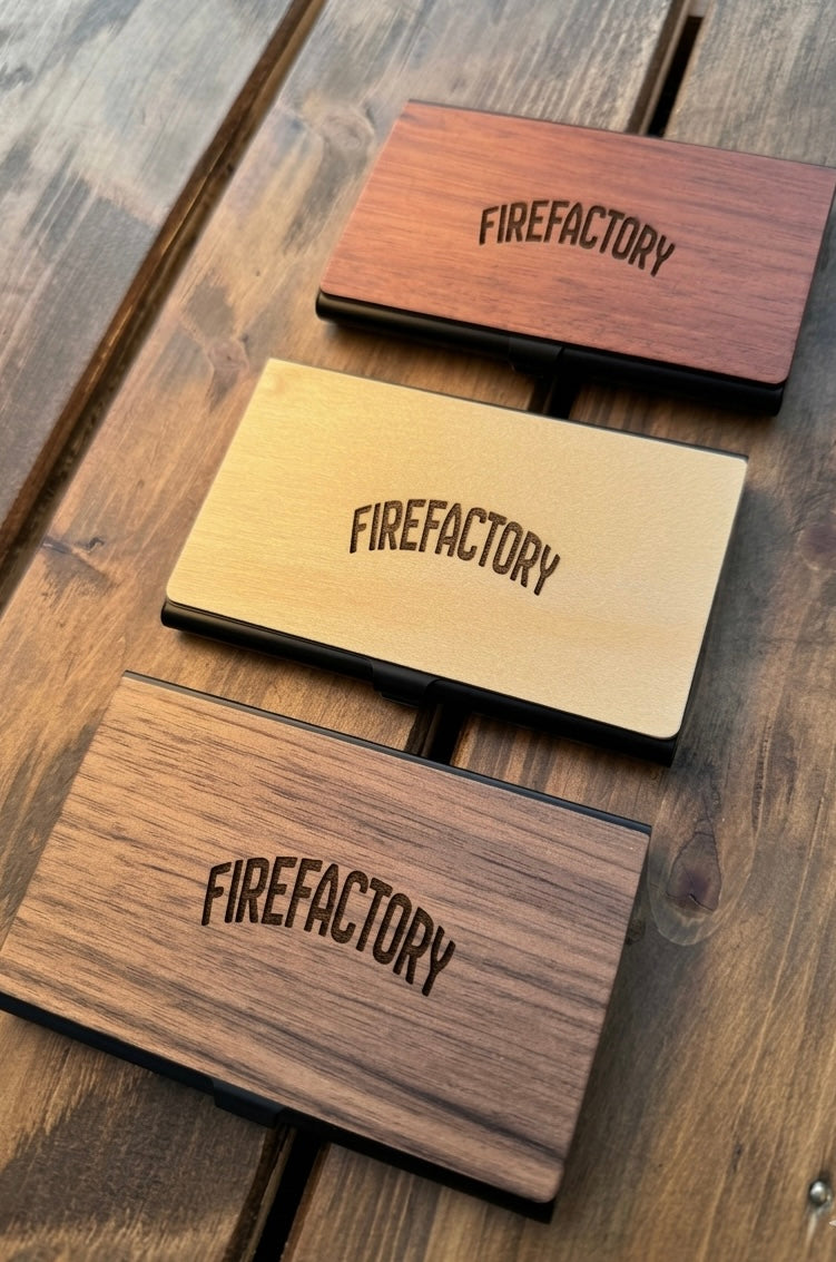 Wood Card case