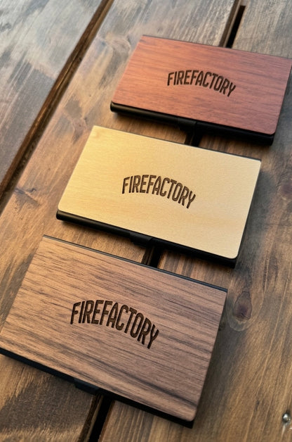 Wood Card case