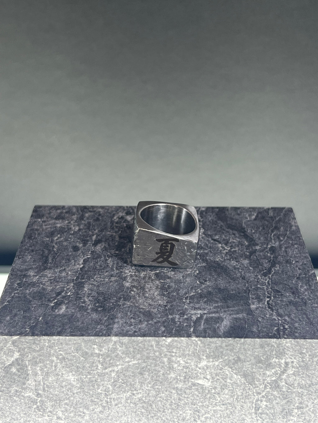 【受注生産】Stainless Square RIng