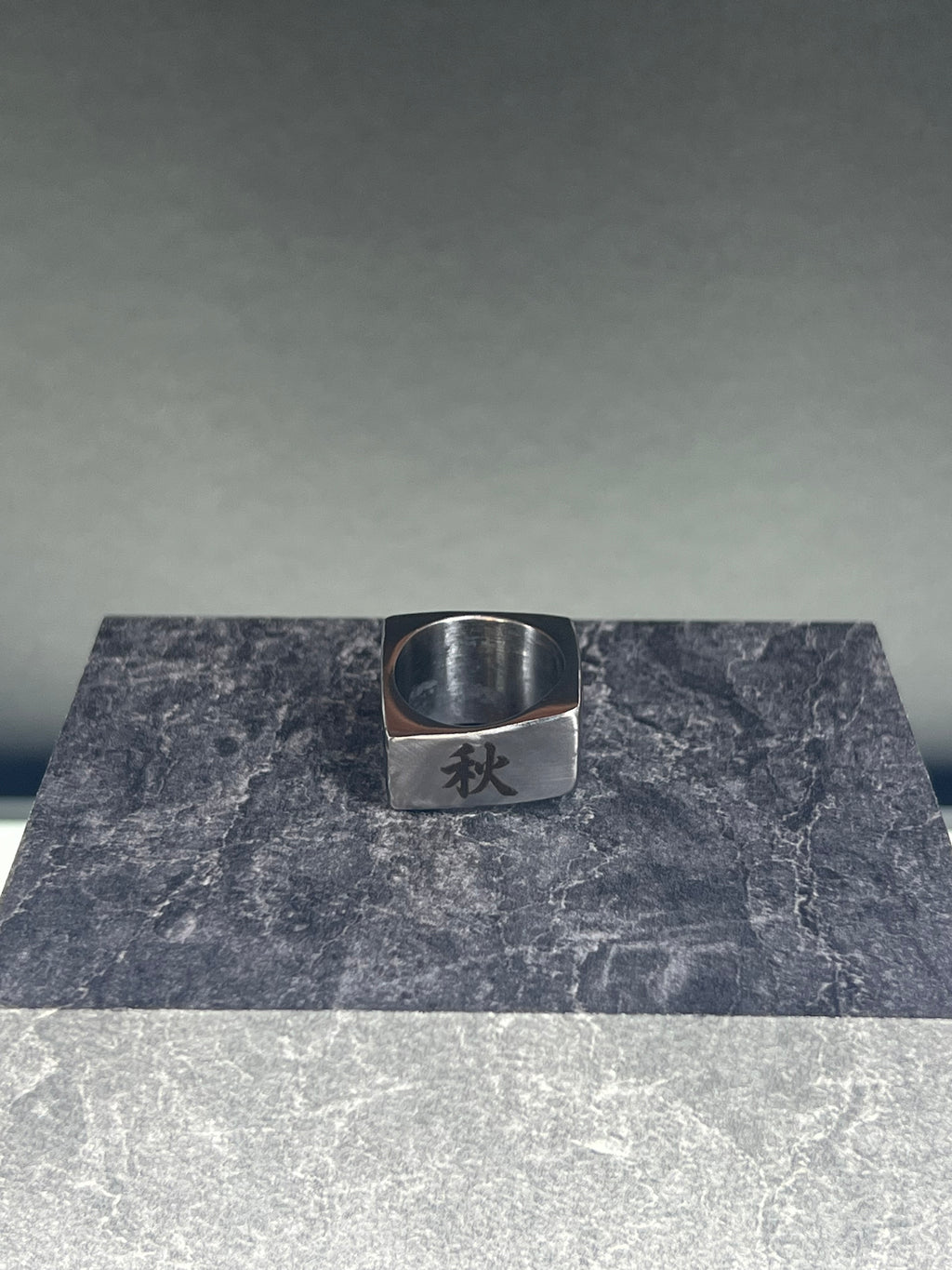 【受注生産】Stainless Square RIng