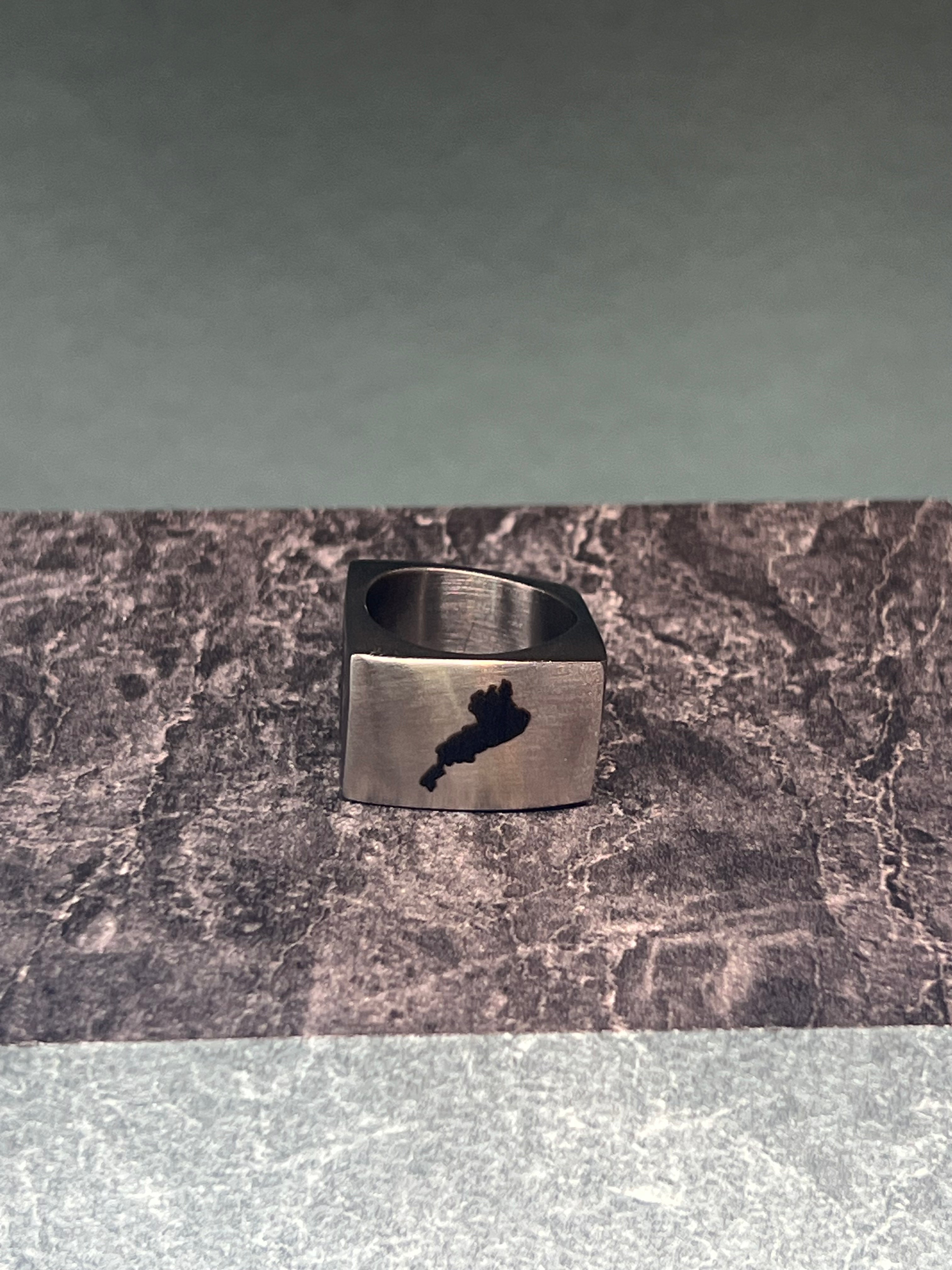 【受注生産】Stainless Square RIng