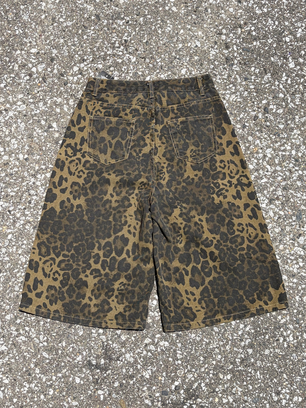 Leopard shorts