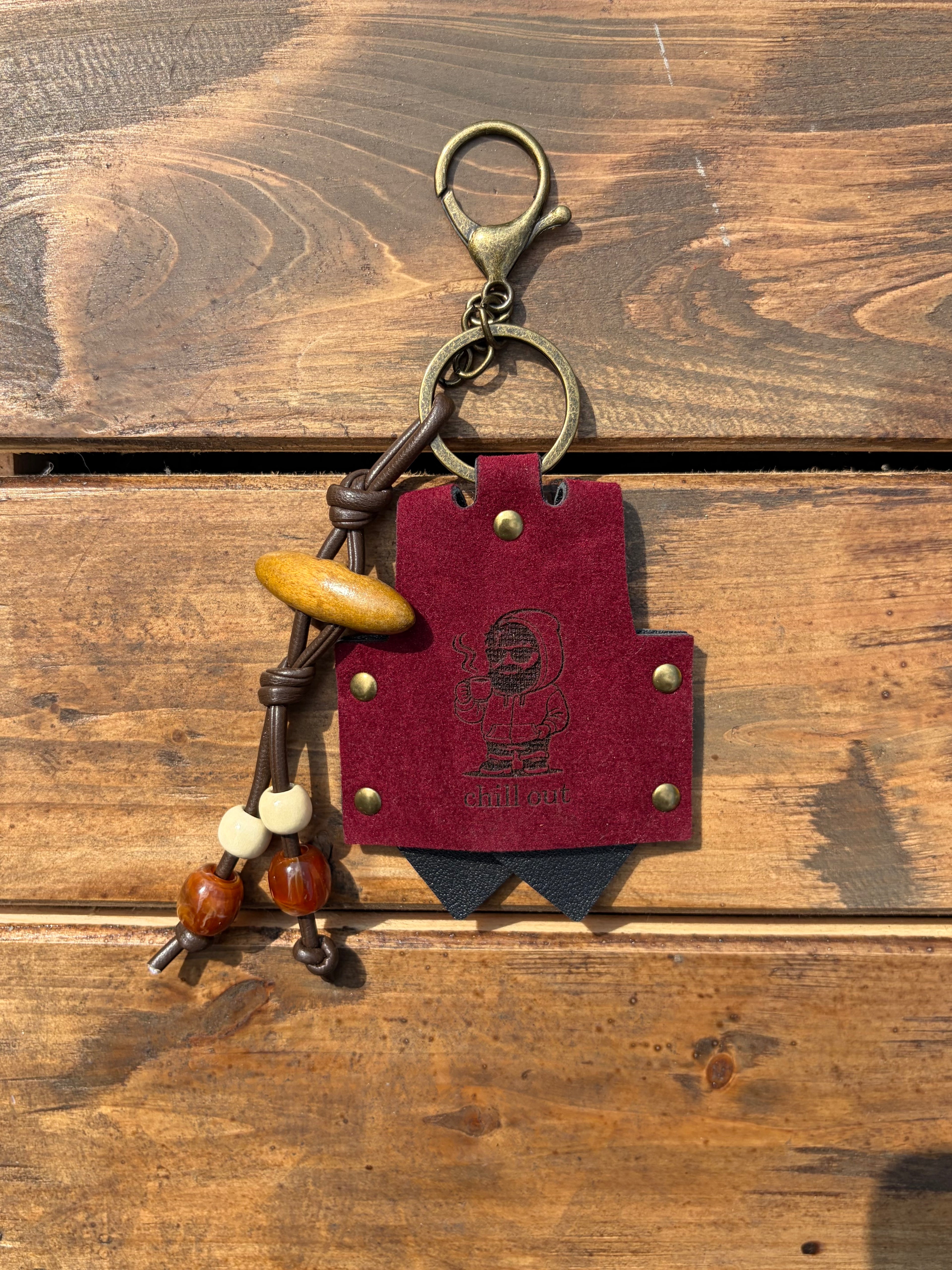 Vintage Vest Key Holder