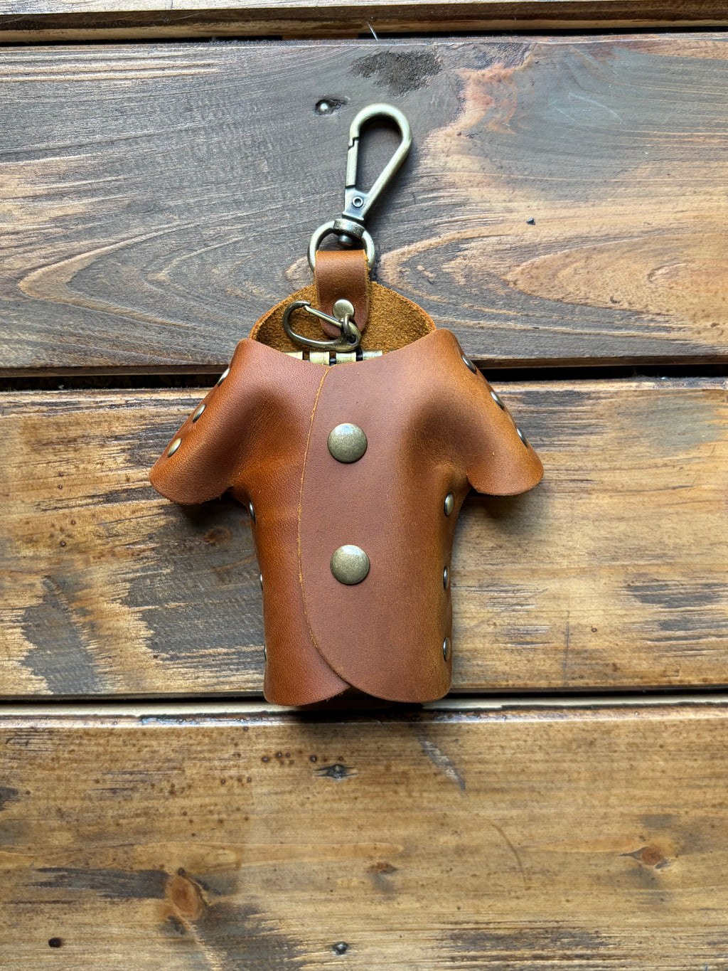 Leather Jacket Key Case