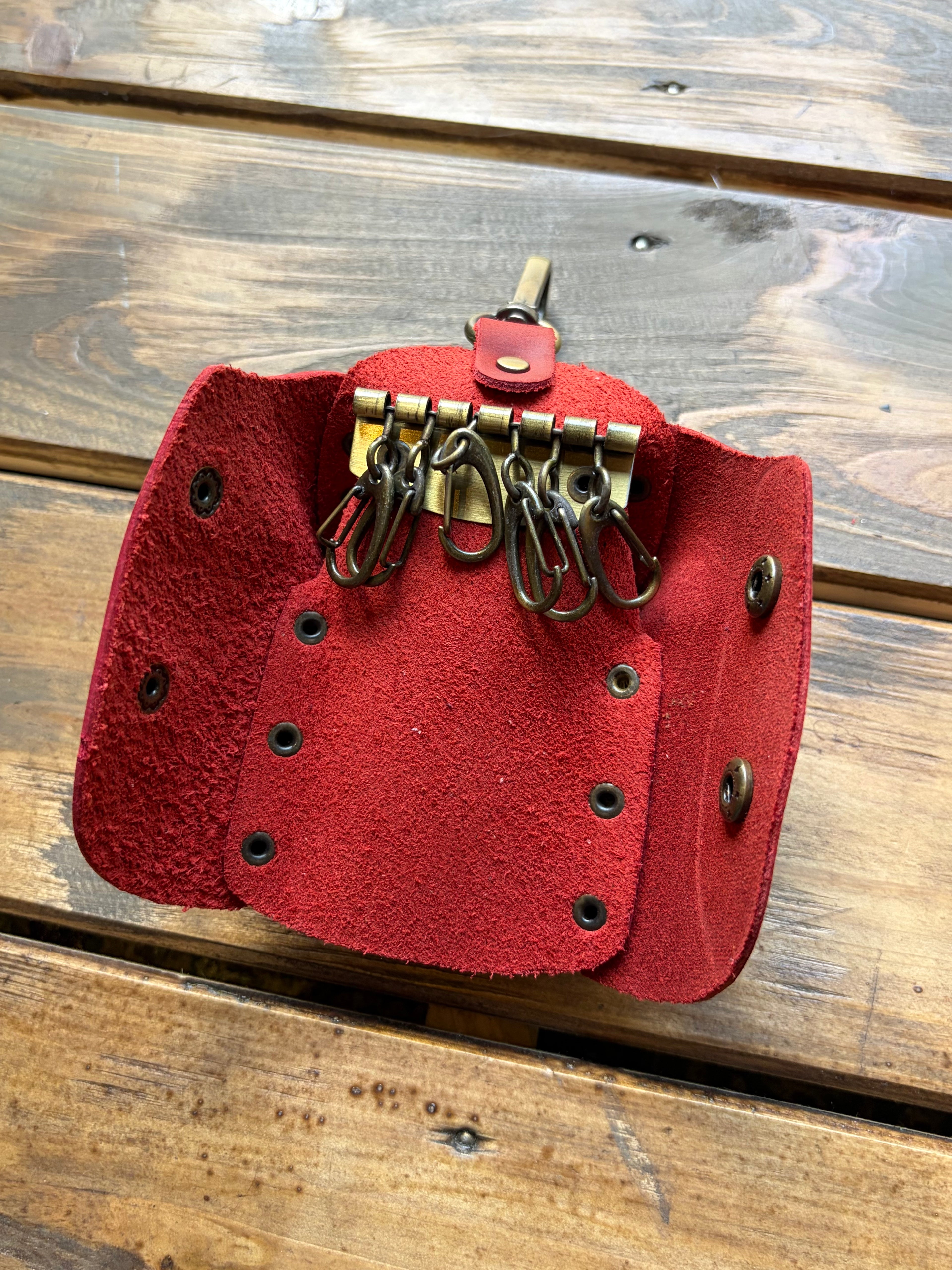 Leather Jacket Key Case