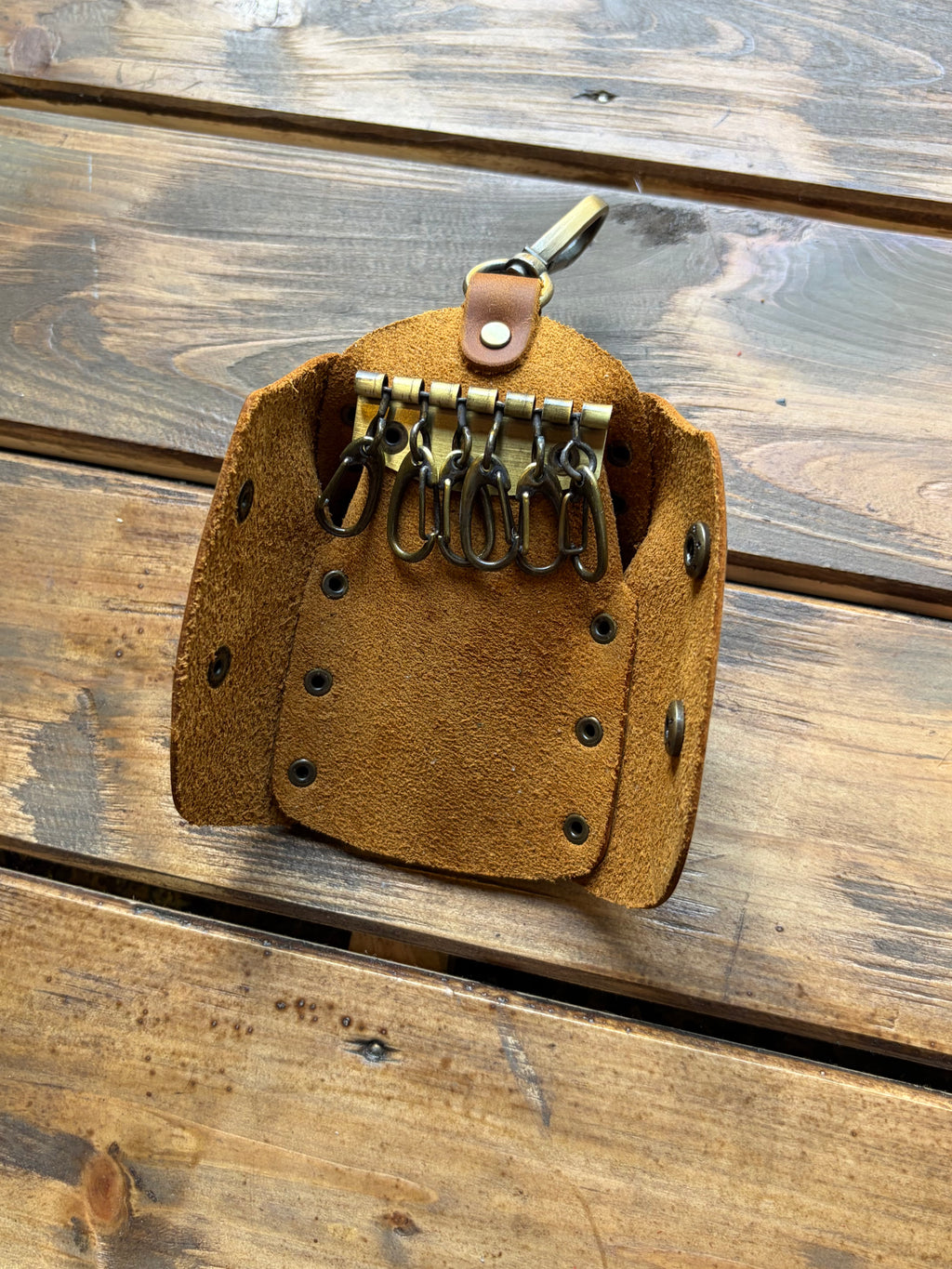 Leather Jacket Key Case