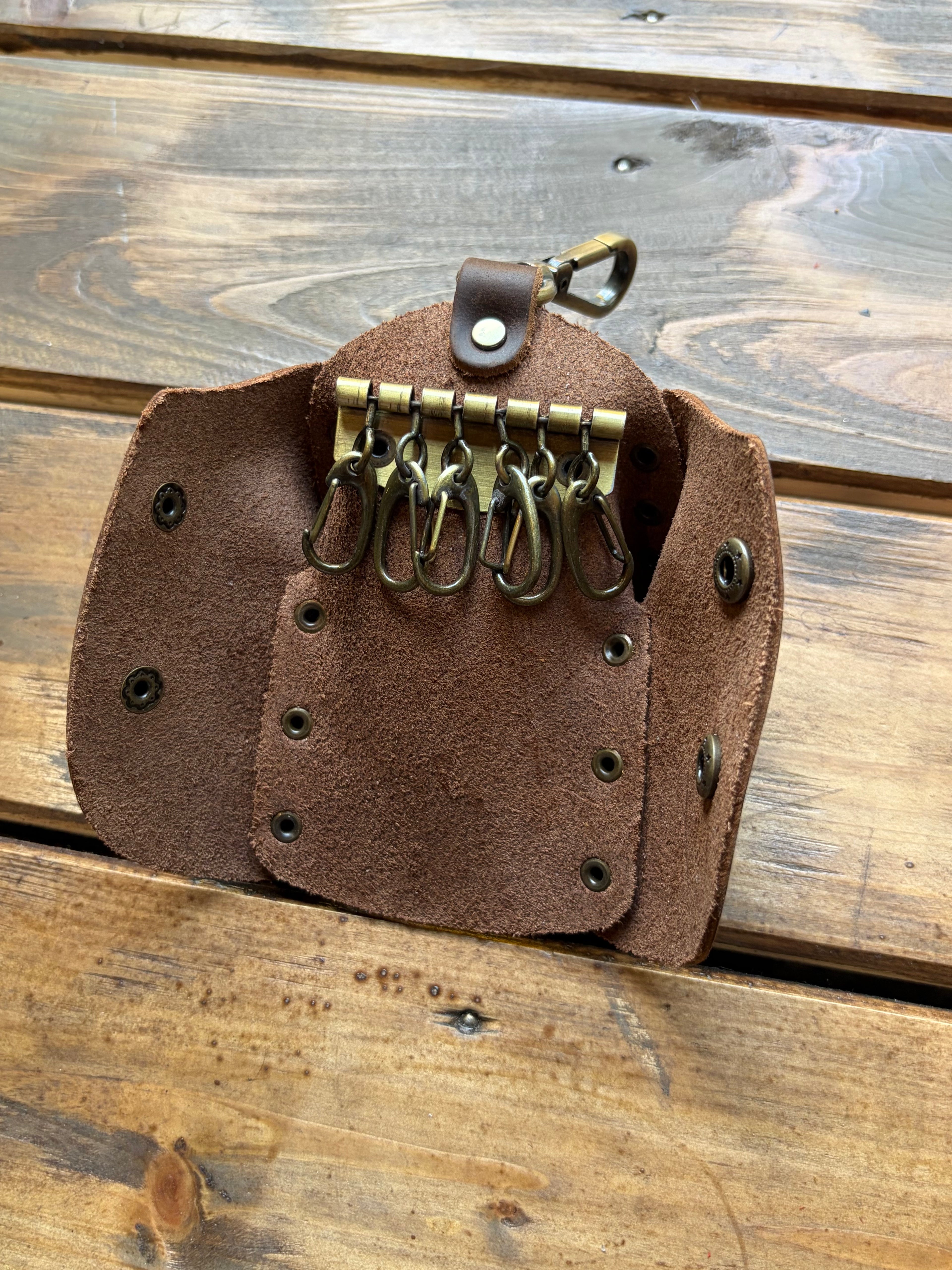 Leather Jacket Key Case