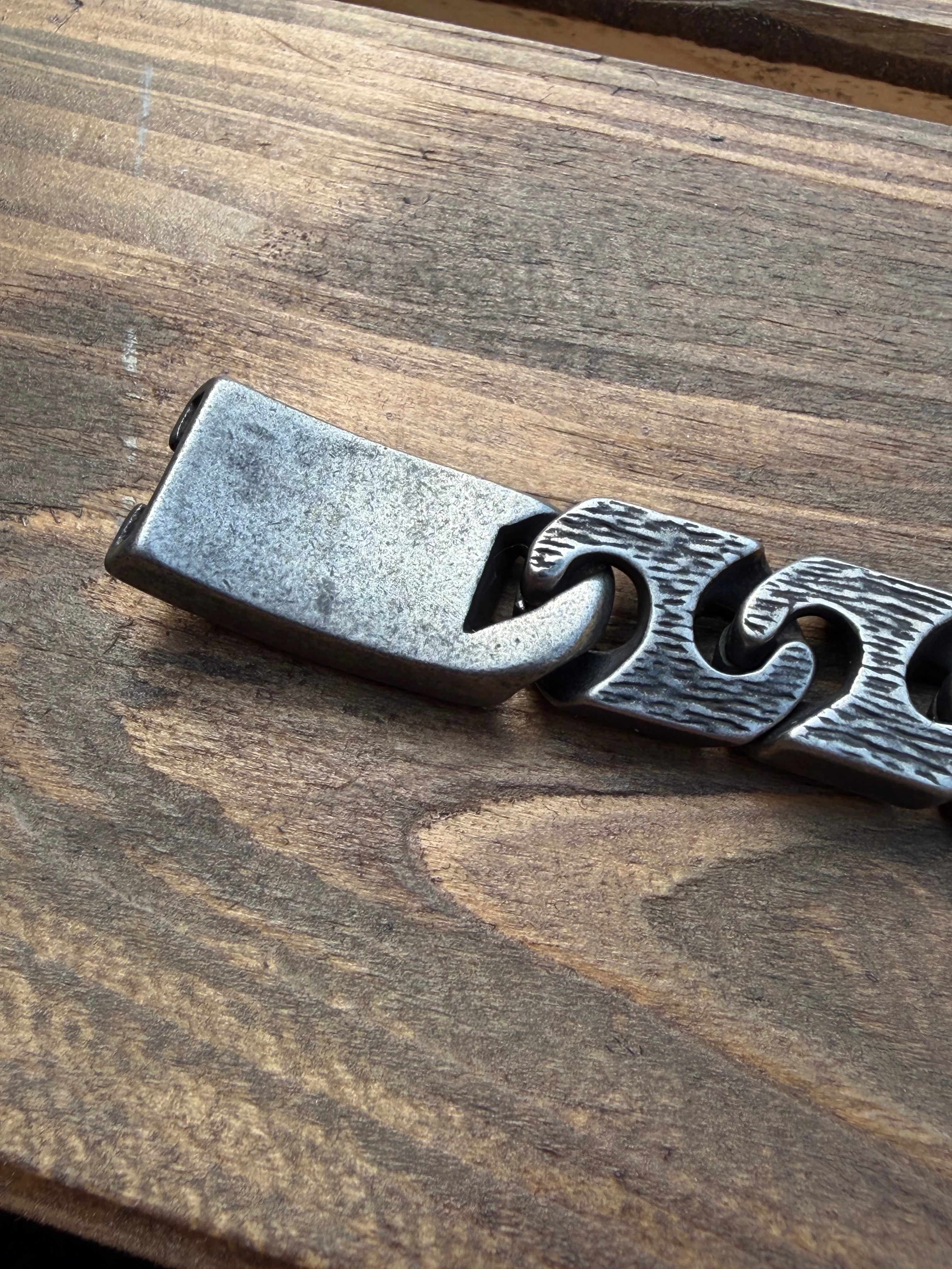 Stainless Wave Chain Bracelet